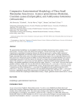 Comparative Gastrointestinal Morphology of Three Small