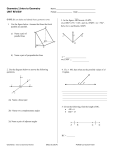 Geometry 1:Intro to Geometry UNIT REVIEW