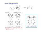 Lewis Acid receptors