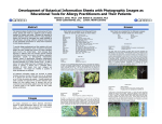 Botanical Information Sheets