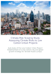 Assessing Climate Risks to Low Carbon Urban Projects
