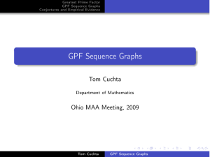 GPF Sequence Graphs