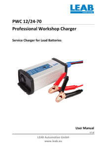 PWC 12/24-70 Professional Workshop Charger