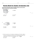 Review Sheet for Chapter 10 Geometry Test
