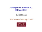 Thoughts on Vitamin A, IBD and PSC