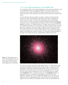 1.2.43The stellar populations of the Milky Way