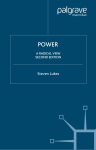 POWER: A RADICAL VIEW, SECOND EDITION
