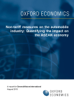 Non-tariff measures on the automobile industry