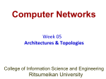 Architectures and Topologies