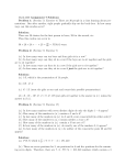Math-2320 Assignment 7 Solutions Problem 1: (Section 7.1 Exercise
