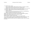 Chemistry Learning Goals Chap 14 Solutions Minniear