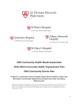 New York State 2016 Community Health Needs Assessment and