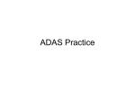 ADAS Practice FRQ