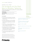 Fed Ambiguity and the Road Map for Monetary Tightening