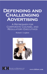 Defending and Challenging Advertising