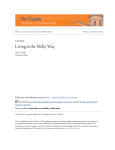 Living in the Milky Way - The Cupola: Scholarship at Gettysburg