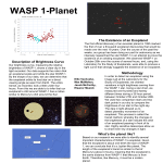 The Existence of an Exoplanet Methodology Description of