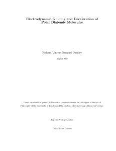 Electrodynamic Guiding and Deceleration of Polar Diatomic Molecules