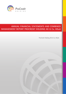 Annual Financial Statements and Combined