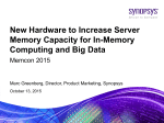 New Hardware to Increase Server Memory Capacity for