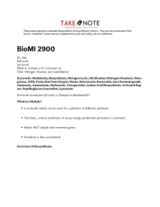 BioMI 2900