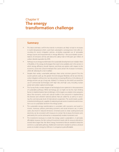 The energy transformation challenge
