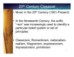 20th Century Classical
