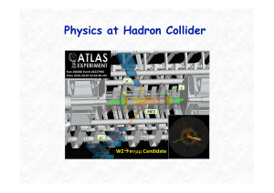 Physics at Hadron Collider