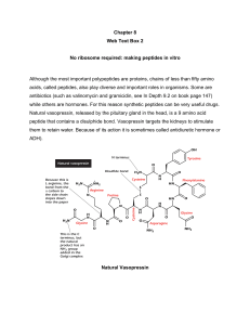 8.2 No ribosome required: making peptides in vitro