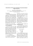 Substantiation of Meson mass quantization from phenomenological