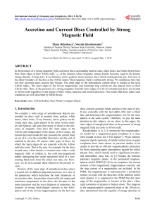 Accretion and Current Discs Controlled by Strong Magnetic Field