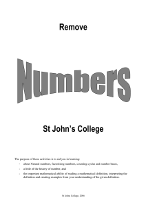 Remove St John`s College