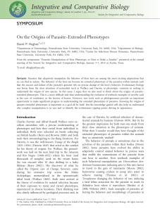 On the Origins of Parasite