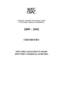 GCE Chemistry SAMs 2009 onwards pdf