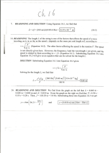 Solutions to Homework problems Chapters 18-20.