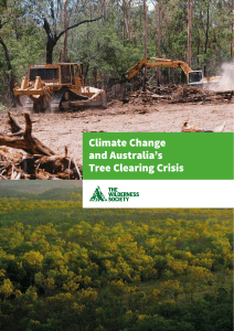 Climate Change and Australia`s Tree Clearing Crisis