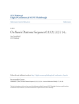 On Sternâ•Žs Diatomic Sequence 0,1,1,2,1,3,2,3,1,4