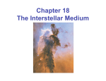 Chapter 18 The Interstellar Medium - University of Texas Astronomy