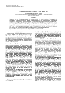 3D WHOLE-PROMINENCE FINE STRUCTURE MODELING