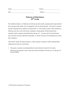 Patterns of Inheritance 10 Grade - Delaware Department of Education