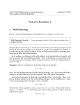 Notes for Recitation 3 1 Well-Ordering