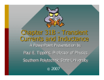 Transients and inductance