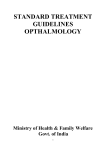 Guidelines for Ophthalmology - The Clinical Establishments
