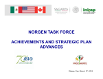 norgen task force achievements and strategic plan
