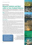 Biogenic habitats and their value to New Zealand fisheries