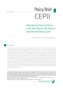 International Financial Flows in the New Normal: Key Patterns