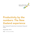 Productivity by the numbers - New Zealand Productivity Commission