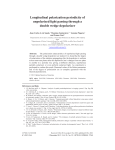 Longitudinal polarization periodicity of unpolarized light passing