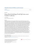 Elastic Block Modeling of Fault Slip Rates across Southern California