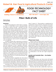 FOOD TECHNOLOGY - OSU Fact Sheets